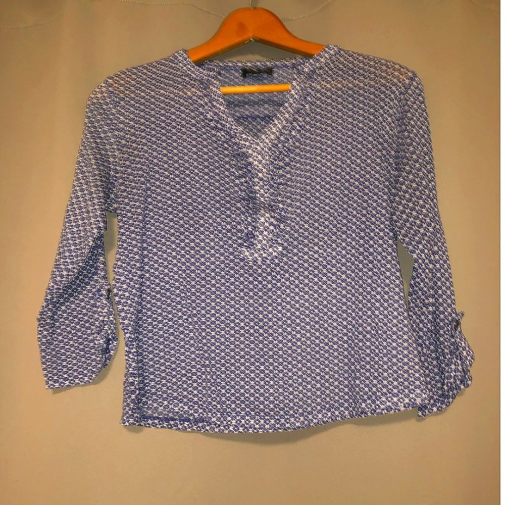 The Limited semi sheer top, size small